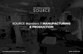 SOURCE Members - Manufacturing and Production