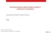Alessandro Cimbelli, Claudio Caterino Georefenziazione degli incidenti stradali e restituzione cartografica