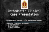 Orthodontic clinical case presentation - Dr shareef alshanableh