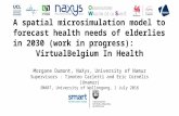 SMART Seminar Series: "A spatial microsimulation model to forecast health needs of elderlies in 2030 (work in progress)"