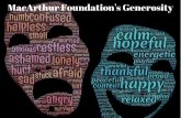 MacArthur Foundation's Generosity