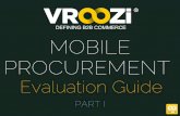 Mobile procurement Apps Evaluation Guide Pt I
