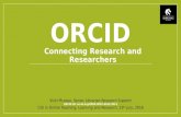 UoN - ORCID Introduction to Researchers