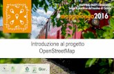 Introduzione al progetto OpenStreetMap - Mappalonga2016