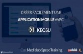 Créer facilement une application mobile avec Keosu