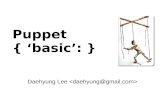 Learning Puppet basic thing