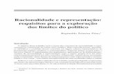 Racionalidade e representação: requisitos para a exploração dos ...