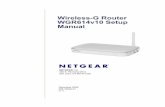 Wireless-G Router WGR614v10 Setup Manual