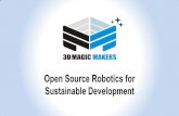 Open Source Robotics for Sustainable Development (Alexander Iscenco Technology Stream)