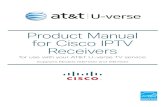 Product Manual for Cisco IPTV Receivers for use with your AT&T U ...