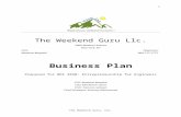 The Weekend Business Plan