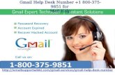 Gmail Help Desk Number 1-800-375-9851 for Mail Help