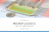 An Overview of Microfluidics