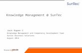 Knowledge Management@SunTec