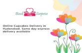 Online cupcakes delivery in hyderabad. same day express delivery available