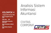 Presentasi sistem informas akuntansi pada civitas corporation