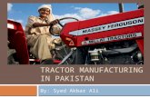 Tractor manufacturing in pakistan