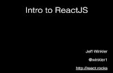 Intro to ReactJS