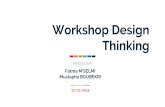 Workshop design Thinking avec le centre ReCAD