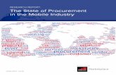 Report The State of Procurement in the Mobile Industry