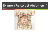 Examen físico de abdomen