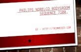 Philips norelco bodygroom sequence 7100,