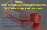 Cell culture, Different type of cell culture media, types of media
