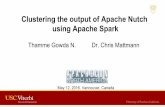 Clustering output of Apache Nutch using Apache Spark