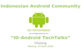 Agus Hamonangan - Sejarah Android, Penetrasi/Pertumbungan, dan Peluang Smartphone Android di Indonesia