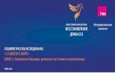 Социологическое исследование «12 шагов к миру: Экономика Украины: реальное состояние и перспективы»