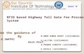 RFID based Highway Toll Fee Process System
