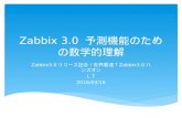 Zabbix 3.0 の予測機能のための数学的理解