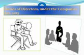 Duties of directors under the companies act 2013