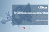 Shocked by therapy: employment patterns across the socioeconomic transition threshold in Poland