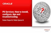 P6 Services: How to install,  configure, tips and  troubleshooting