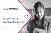 Ibm commerce   embracing the power of cognitive