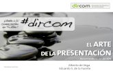 El Arte de la Presentación - charla Dircom