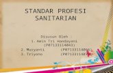standar profesi sanitarin