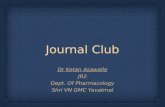 Journal Club Indian Journal Of Pharmacology