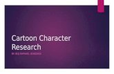 Cartoon Character Research