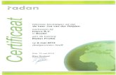 Radan Profile training certificaat