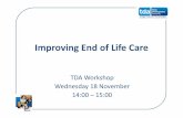 Transforming End of Life Care in Acute Hospitals PM Workshop 2: NHS Trust Development Authority