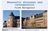 5. Frank Buttgereit. Fin40 min rheumatic diseases and osteoporosis