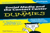 Social Media and the Contact Center For Dummies, Avaya Custom ...