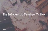 The 2016 Android Developer Toolbox [TUNISIA]