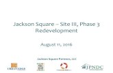Jackson Square – Site III, Phase 3 Redevelopment
