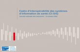 2016-10-13 JNI - "Cadre d’interopérabilité des systèmes d’information de santé (CI-SIS)"