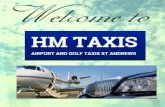 Airport Taxis Transfers in St Andrews - HM Taxis, UK