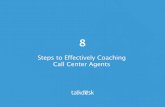 8 Steps to Effectively Coaching Call Center Agents