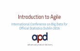Introduction to Agile UN Big Data 2016